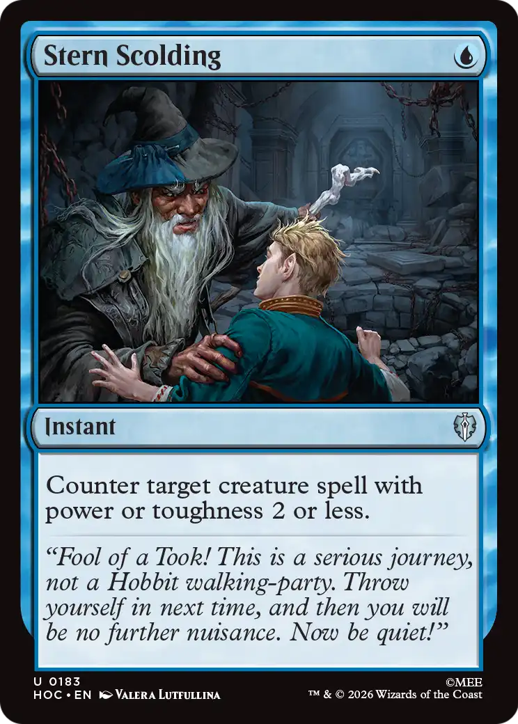 Stern Scolding [The Hobbit: Eternal-Legal]