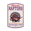 Toronto Raptors EST 1995 Wood Sign