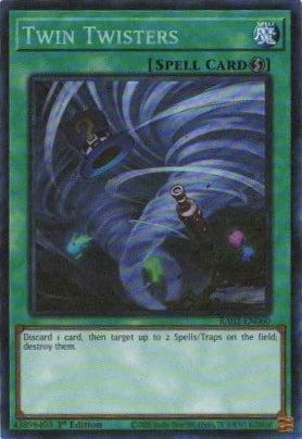 Twin Twisters (PCR) [RA02-EN060] Prismatic Collector's Rare