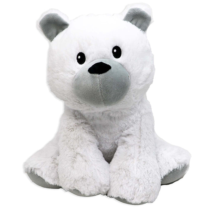 Sitting Animals Polar Bear Plush - 12 In.