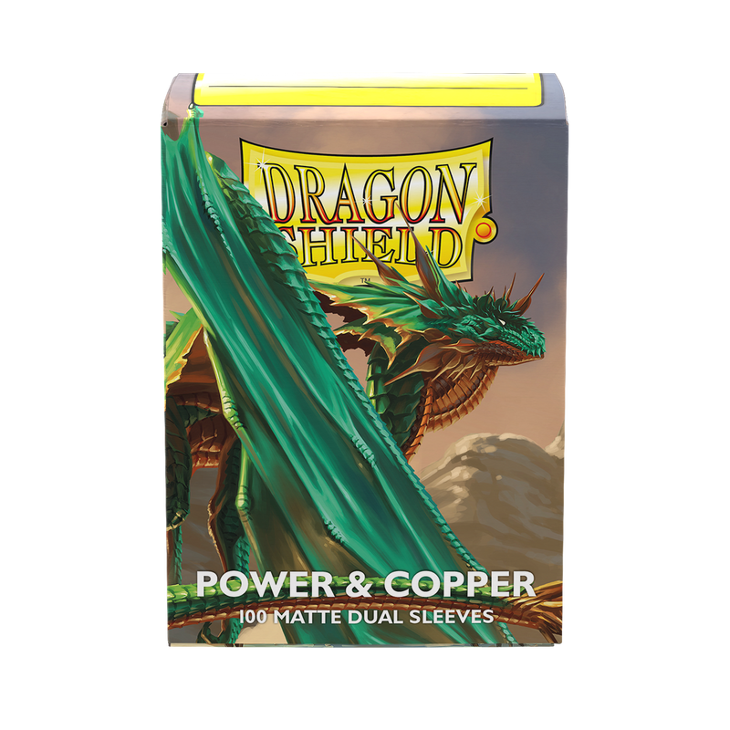 Dragon Shield: Standard 100ct Sleeves - Power and Copper