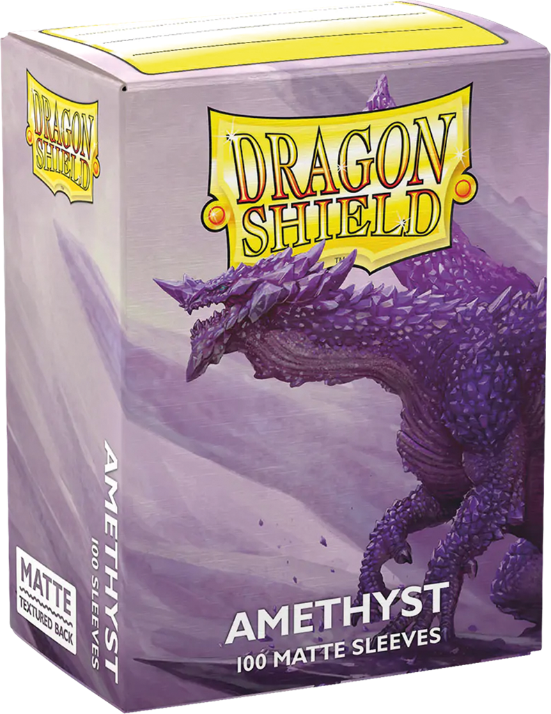Dragon Shield: Standard 100ct Sleeves - Amethyst (Matte)