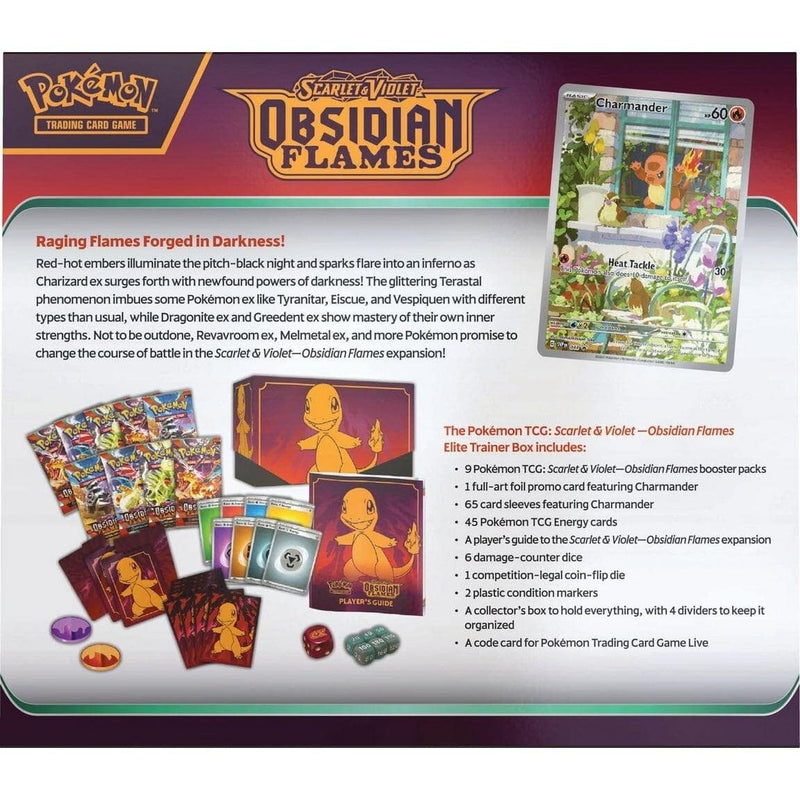 Pokemon - Scarlet & Violet: Obsidian Flames - Elite Trainer Box