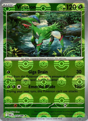 Virizion (010/086) (Poke Ball Pattern) [Scarlet & Violet: White Flare]