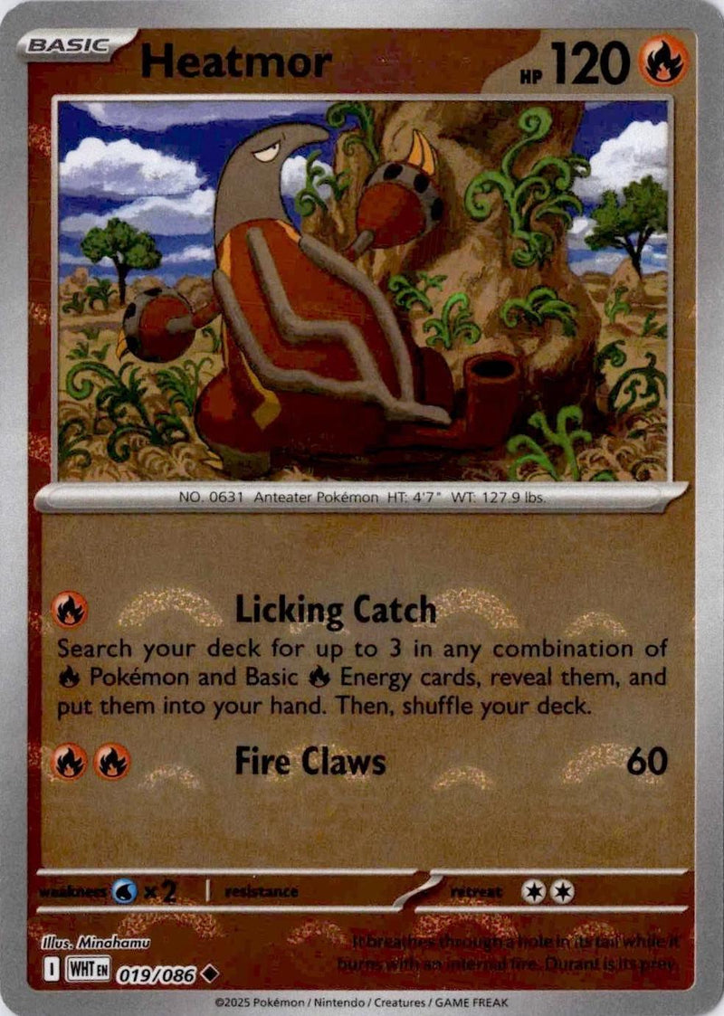 Heatmor (019/086) (Poke Ball Pattern) [Scarlet & Violet: White Flare]