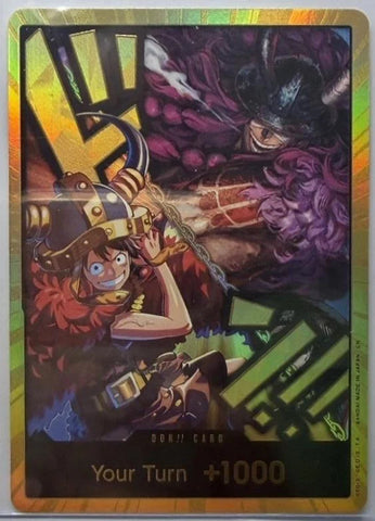 DON!! Card (Alternate Art) (Luffy and Loki) (Gold) [The World's Strongest Warriors]