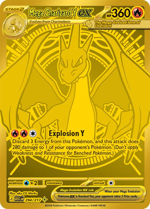Mega Charizard Y ex (294/217) [Mega Evolution: Ascended Heroes]
