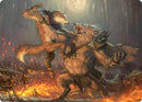 Duel for Dominance Art Card [Innistrad: Midnight Hunt Art Series]