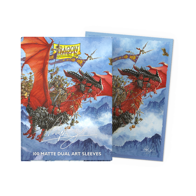 Dragon Shield: Standard 100ct Brushed Art Sleeves - The Raid