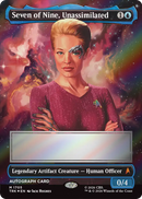Seven of Nine, Unassimilated (Borderless) (Signed) [Star Trek]