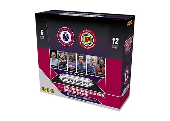 2024-25 Panini - Prizm EPL Soccer Cards - Sealed Hobby International Box