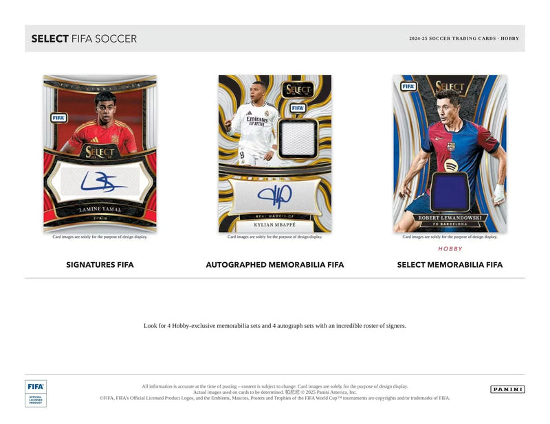 2024-25 Panini - Select FIFA Soccer - Hobby Box
