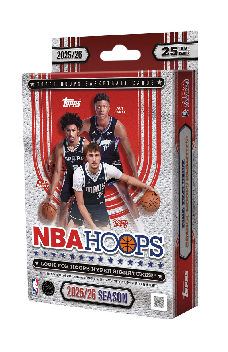 2025/26 Topps - NBA Hoops - Hangar Pack