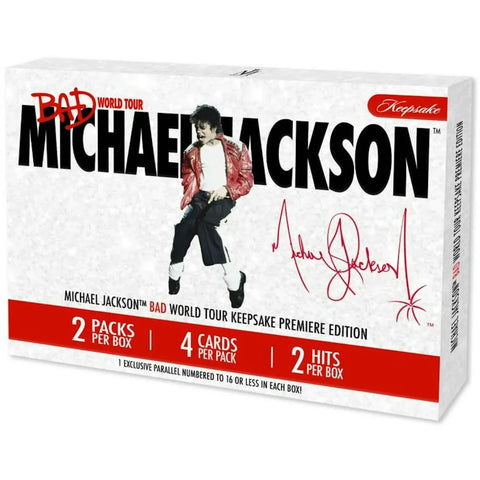 Keepsake: Michael Jackson Bad World Tour - Holo Breakers Box