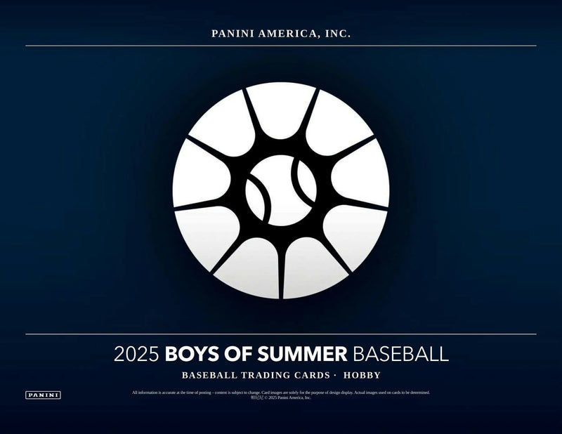 2025 Panini - Boys of Summer Baseball - Hobby Box