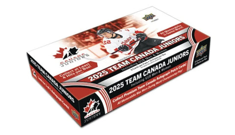 2025 Upper Deck - Team Canada Juniors Hockey Hobby Box