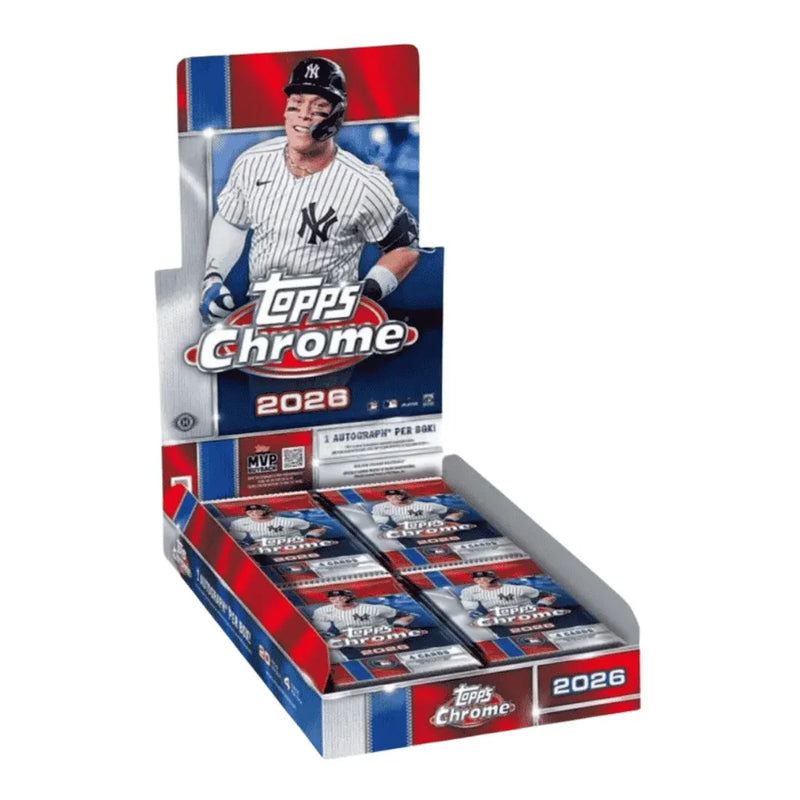 2026 Topps Chrome Baseball - Hobby Box
