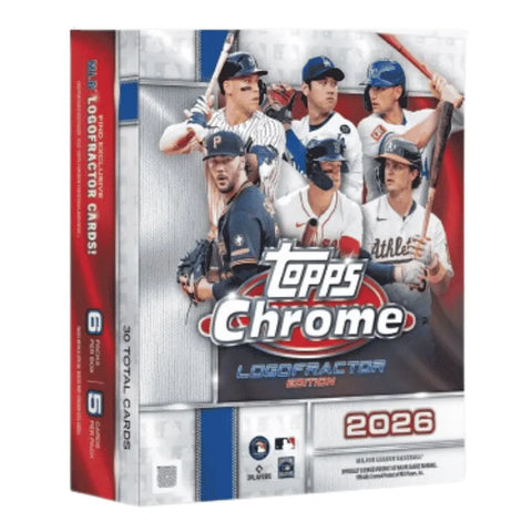 2026 Topps Chrome: Baseball - Logofractor Edition - Mega Box