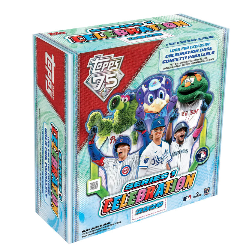 Topps 2026 - Baseball - Series 1 - Celebration Mega Box