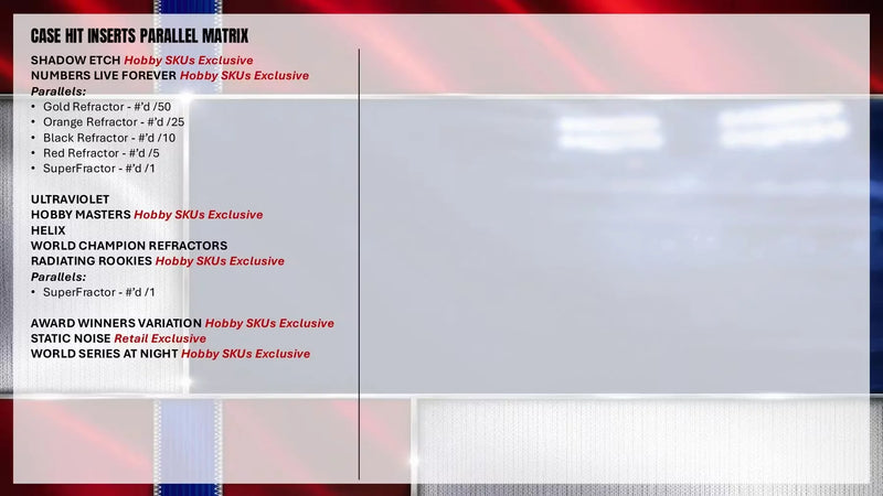 2026 Topps - Chrome Baseball Value Box
