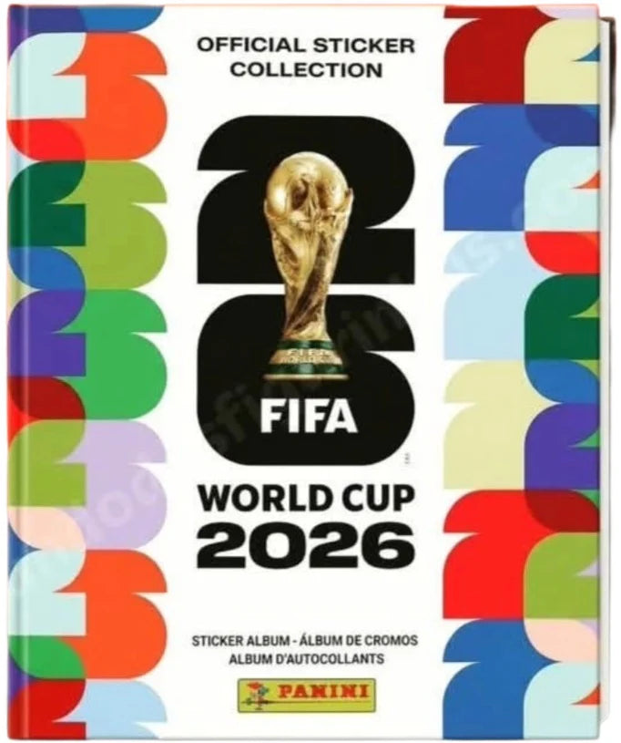 2026 Panini - FIFA World Cup Soccer Hard Cover Sticker Album