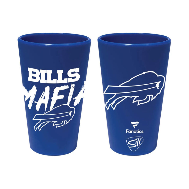 Buffalo Bills Bills Mafia Silicone Pint Glass 16 oz