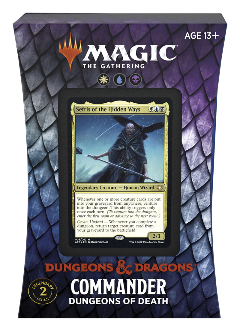 Magic The Gathering - Dungeons & Dragons: Adventures in the Forgotten Realms - Commander Deck (Dungeons of Death)