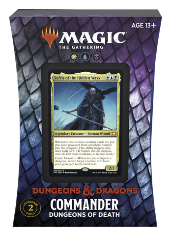 Magic The Gathering - Dungeons & Dragons: Adventures in the Forgotten Realms - Commander Deck (Dungeons of Death)