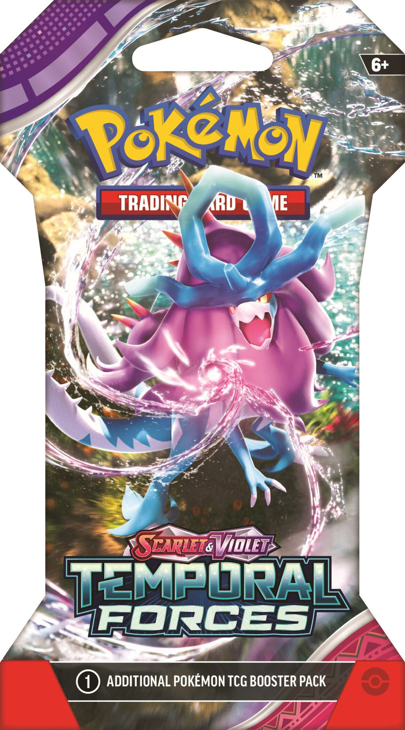 Pokemon - Scarlet & Violet: Temporal forces - Sleeved Booster Pack