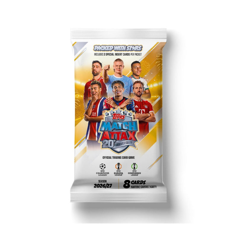 Topps Match Attax UEFA Booster Pack 2026-27