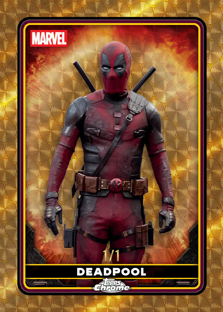 2025 - Topps Chrome Deadpool - Value Box