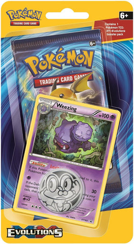 Pokemon - XY: Evolutions - Single Pack Blister (Weezing)