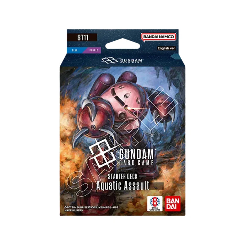 Gundam Card Game - Starter Deck - ST-11 - Aquatic Assault