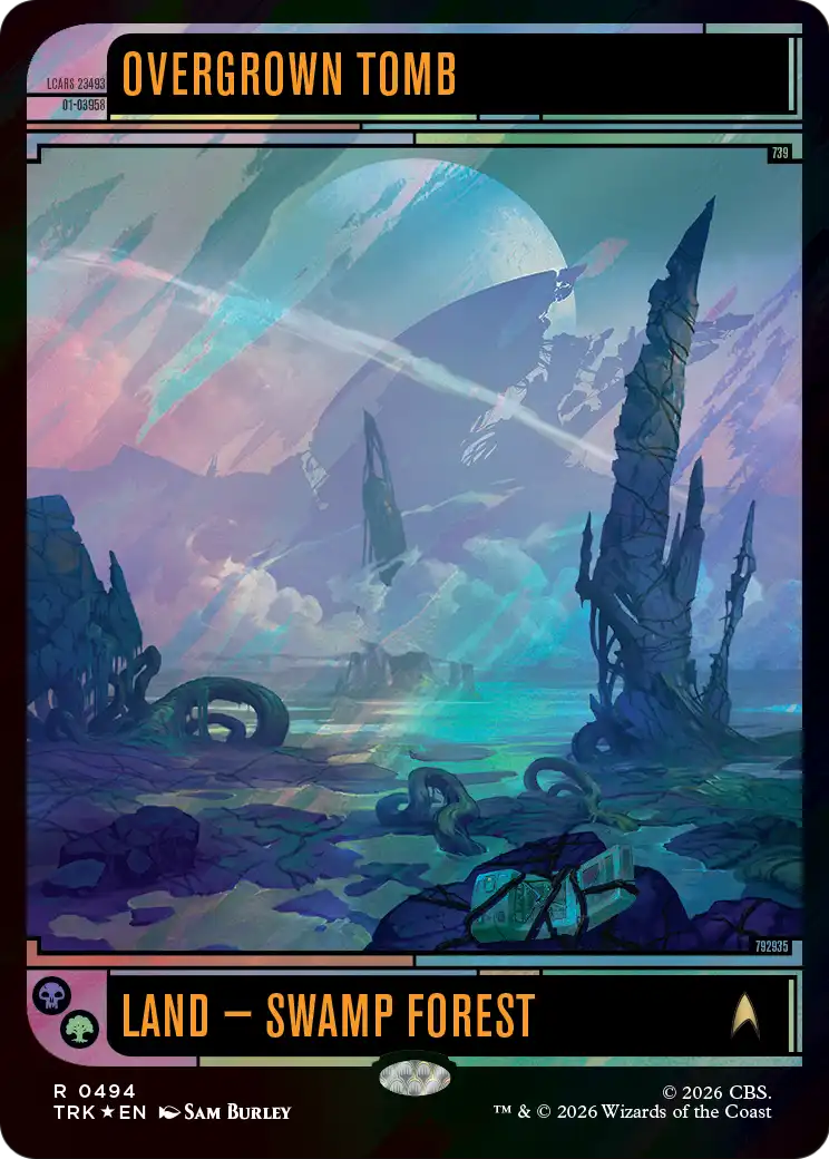 Overgrown Tomb (Surge Foil) [Star Trek]