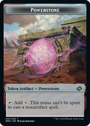 Scrap // Powerstone Double-Sided Token [The Brothers' War Commander Tokens]