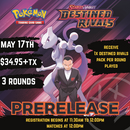Pokemon - Destined Rivals PRE-RELEASE SEALED EVENT TICKET