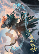 Expedition Diviner Art Card (Gold-Stamped Signature) [Zendikar Rising Art Series]