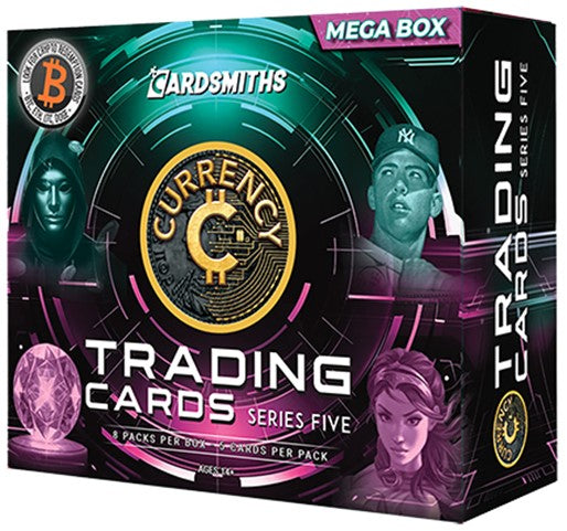 Cardsmiths - Currency Trading Cards - Series 5 Mega Box (8 Packs)
