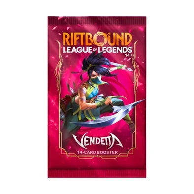 Riftbound - League Of Legends Card Game - Vendetta - Booster Pack