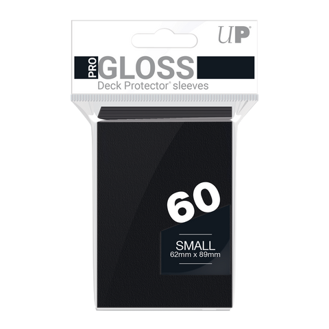 Ultra PRO: Small 60ct Sleeves - PRO-Gloss (Black)