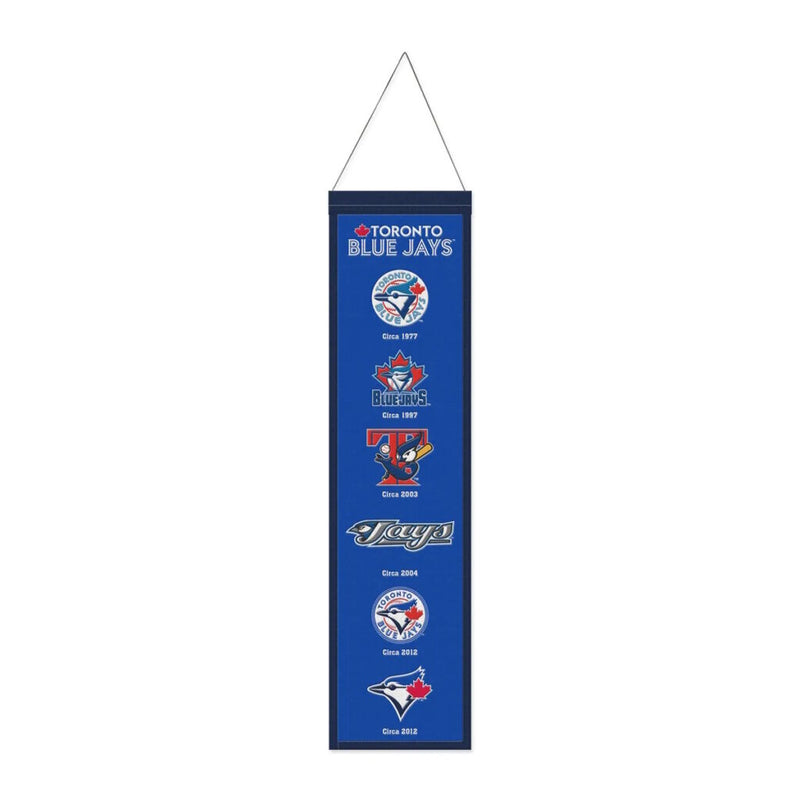 Toronto Blue Jays Logo Wool Banner 8 x 32