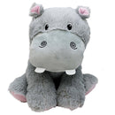 Sitting Animals Hippo Plush - 12 In.