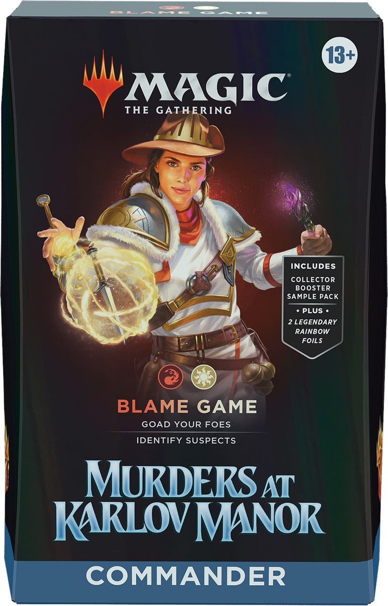 Magic The Gathering: Murders at Karlov Manor - Commander Deck (Blame Game)