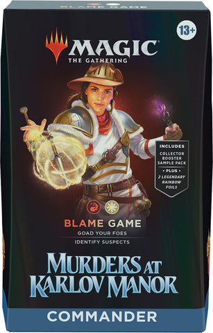Magic The Gathering: Murders at Karlov Manor - Commander Deck (Blame Game)