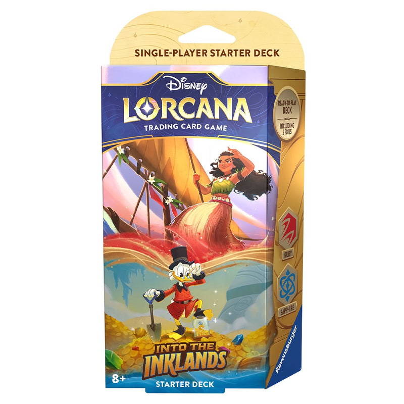 Disney Lorcana - Into the Inklands - Starter Deck (Ruby & Sapphire)