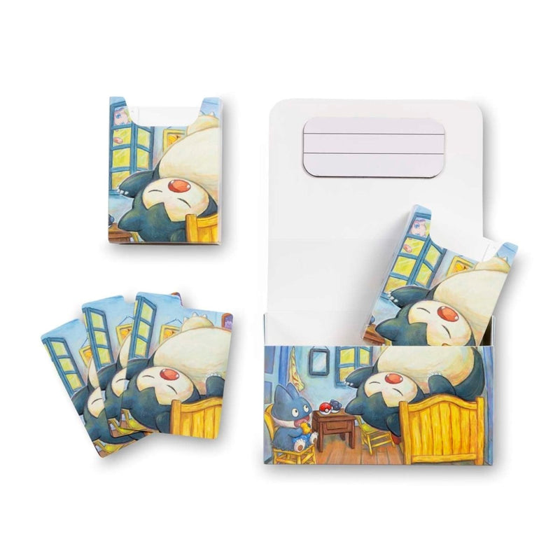 Pokémon Double Deck Box - Munchlax and Snorlax (Pokemon Center x Van Gogh Museum)