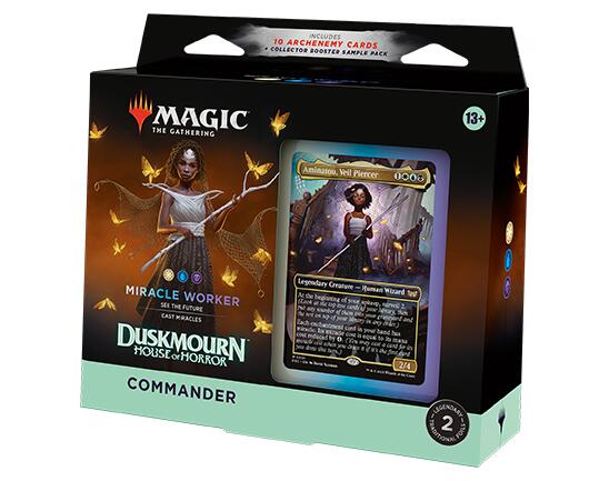 Magic The Gathering - Duskmourn: House of Horror - Miracle Worker Commander Deck