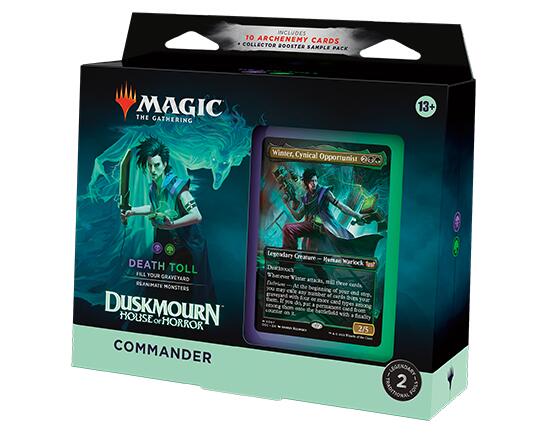 Magic The Gathering - Duskmourn: House of Horror - Death Toll Commander Deck