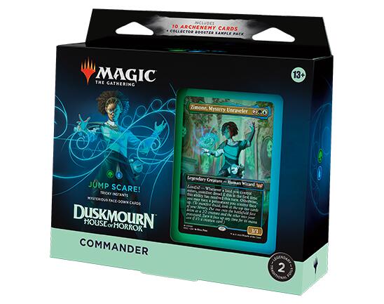 Magic The Gathering - Duskmourn: House of Horror - Jump Scare! Commander Deck