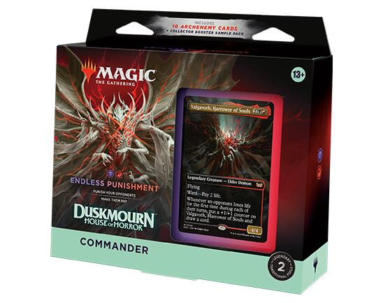 Magic The Gathering - Duskmourn: House of Horror - Endless Punishment Commander Deck